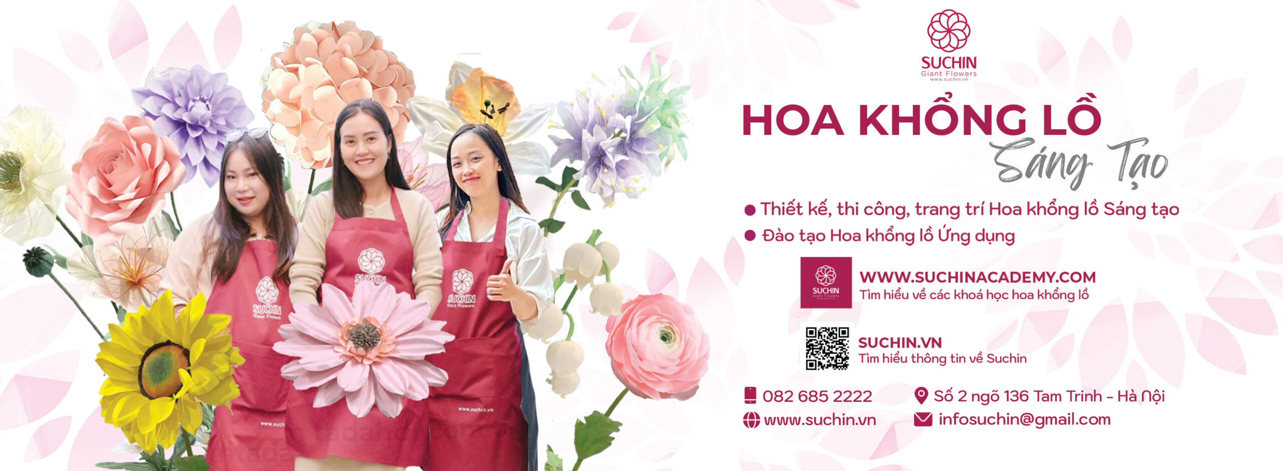 Hoa Khổng Lồ Sáng Tạo | Suchin Giant Flowers