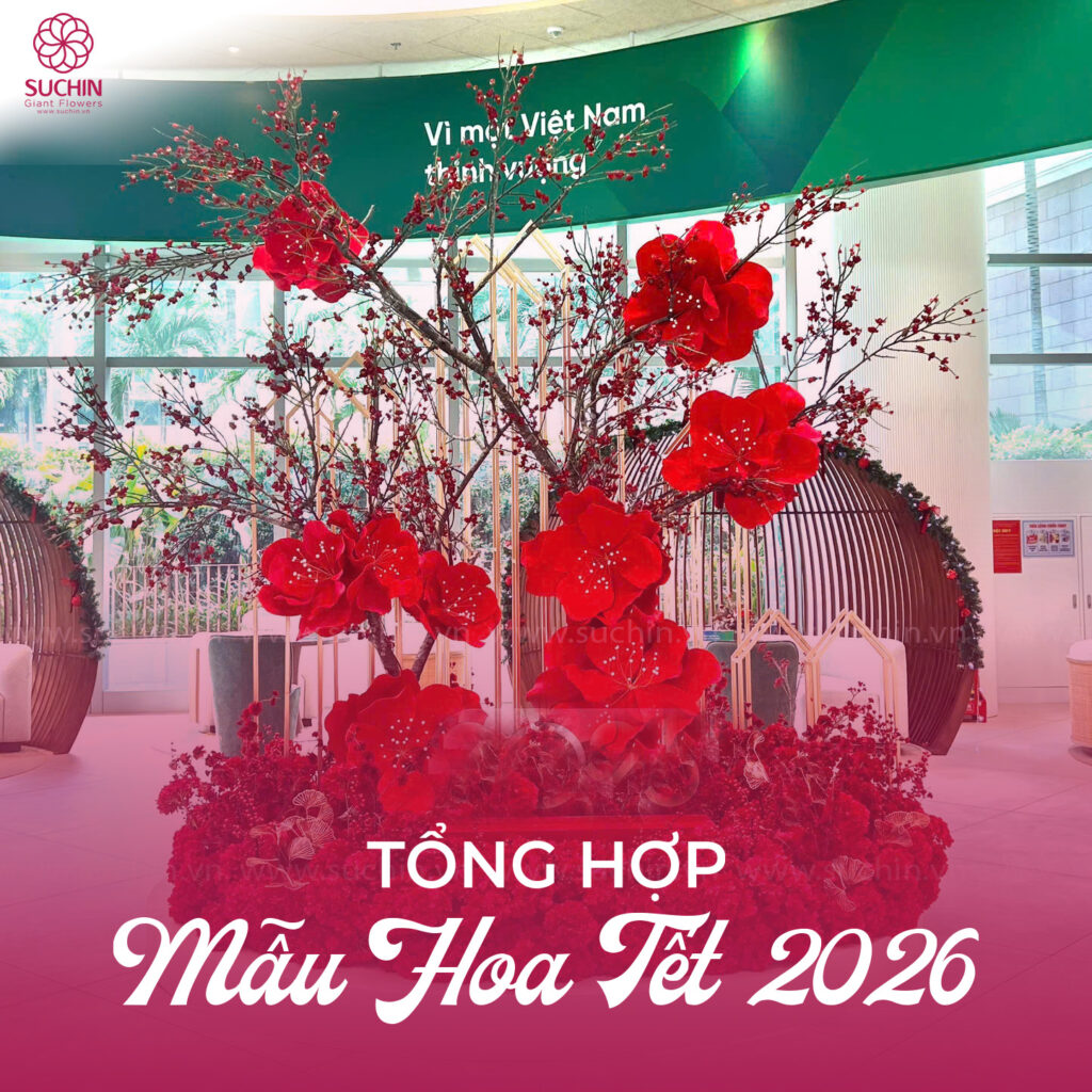 mẫu hoa Tết 2026