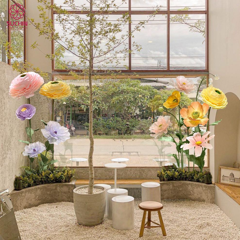 trang trí sảnh khách sạn