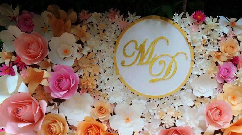 ​Mẫu backdrop hoa giấy đẹp tại Hà Nội không nên bỏ lỡ