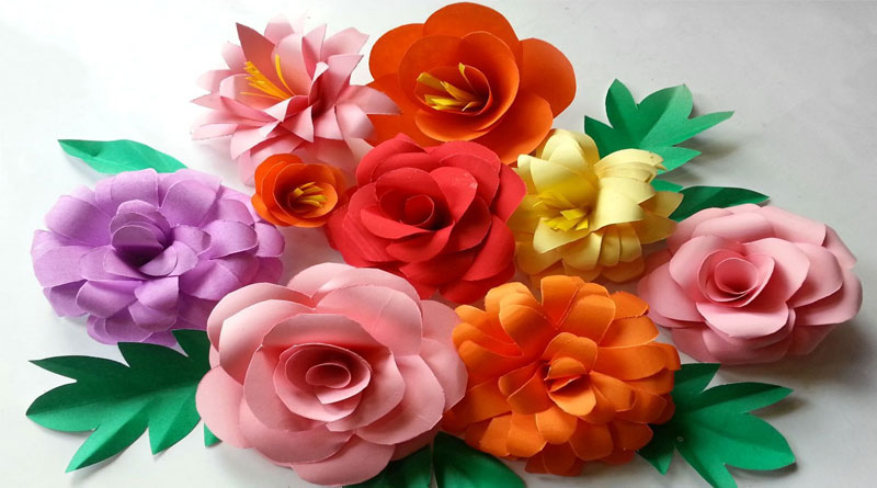 Hoa giấy trang trí nhà đẹp tại SuchinShop Hà Nội giá rẻ, chất lượng