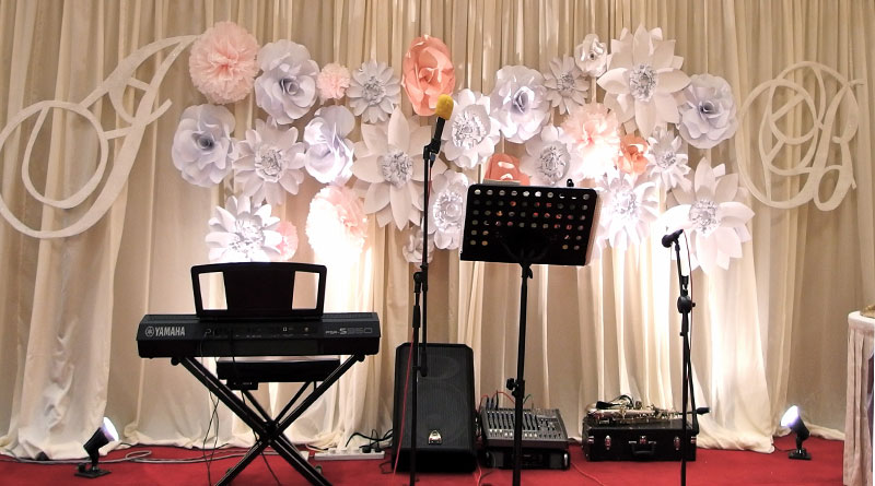 Nhận thi công backdrop cho đám cưới tại khu vực Hà Nội