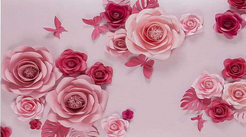 Cửa hàng hoa giấy Suchin tại khu vực Tam Trinh, Hà Nội