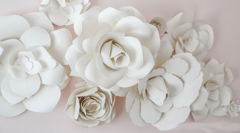 Hoa giấy 20/10 trang trí sự kiện thu hút, ấn tượng nhất