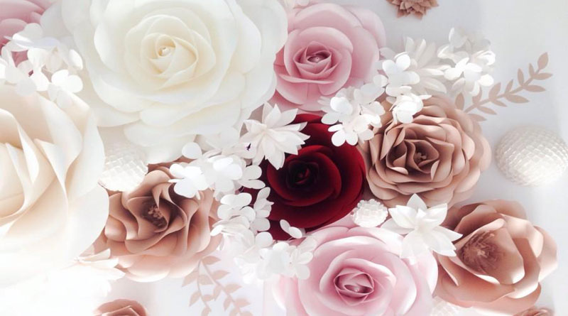 Hoa giấy nghệ thuật cao cấp trang trí sự kiện tại Hà Nội