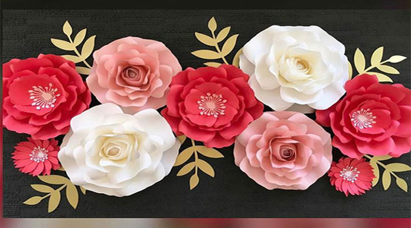 Hoa giấy thủ công trang trí sự kiện sang trọng, đẳng cấp