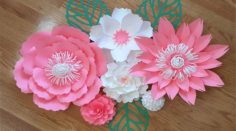 Nhận làm hoa giấy trang trí tại khắp các tỉnh thành trên cả nước