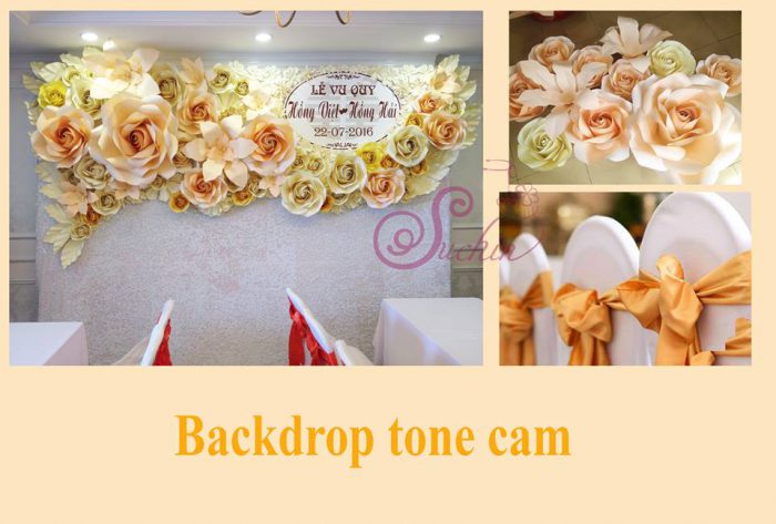 backdrop hoa giấy đẹp