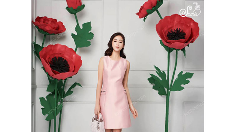 Hoa giấy ở hà nội tại nhiều không gian khác nhau