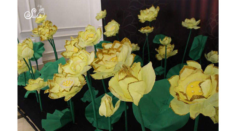 Mua hoa giấy ở Hà Nội, hoa giấy nghệ thuật