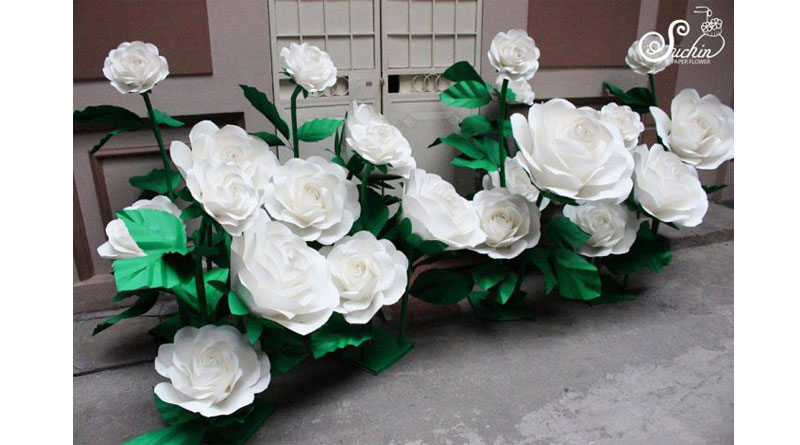 Nhận làm các mẫu hoa giấy trang trí đẹp cho sự kiện, decor nhà cửa