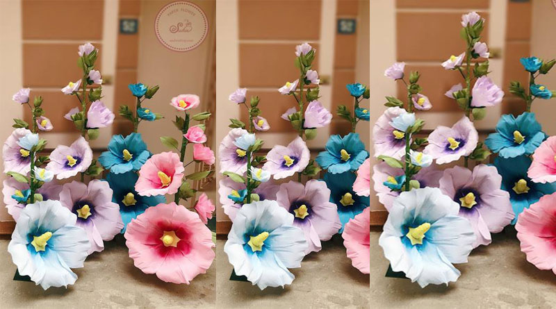 Các loại hoa giấy handmade đẹp tại Suchin shop