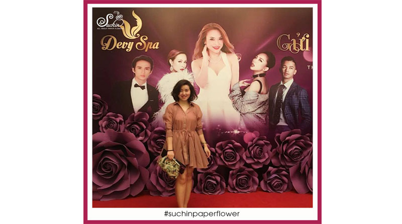 Hoa giấy sự kiện Hà Nội chuyên nghiệp nhất hiện nay