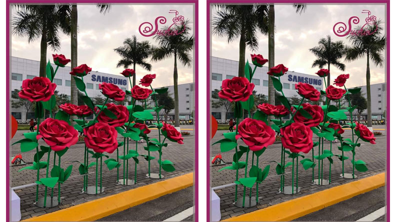 Đặt làm hoa giấy khổng lồ tại Hà Nội chuyên nghiệp, giá rẻ