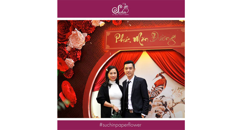 Phong cách hoa giấy khổng lồ xu hướng năm 2019