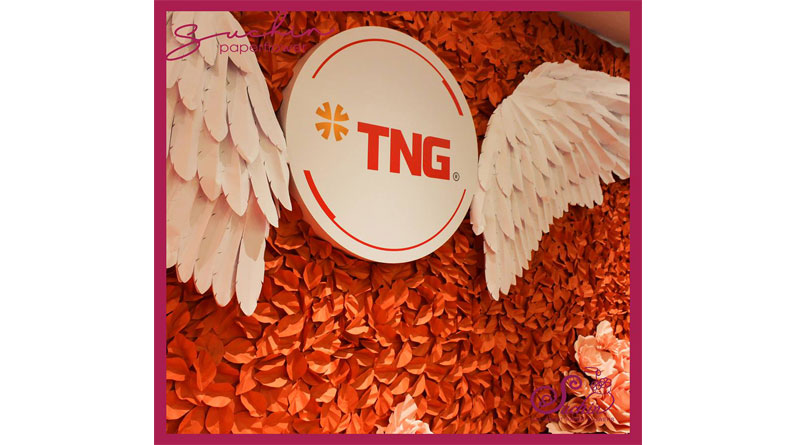 Hoa giấy trang trí lựa chọn backdrop hoa giấy 2019 đẹp