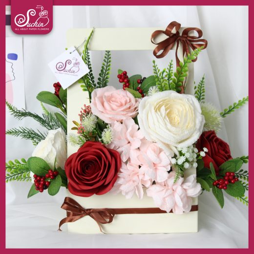 Giỏ hoa quà tặng phong cách Hàn Quốc