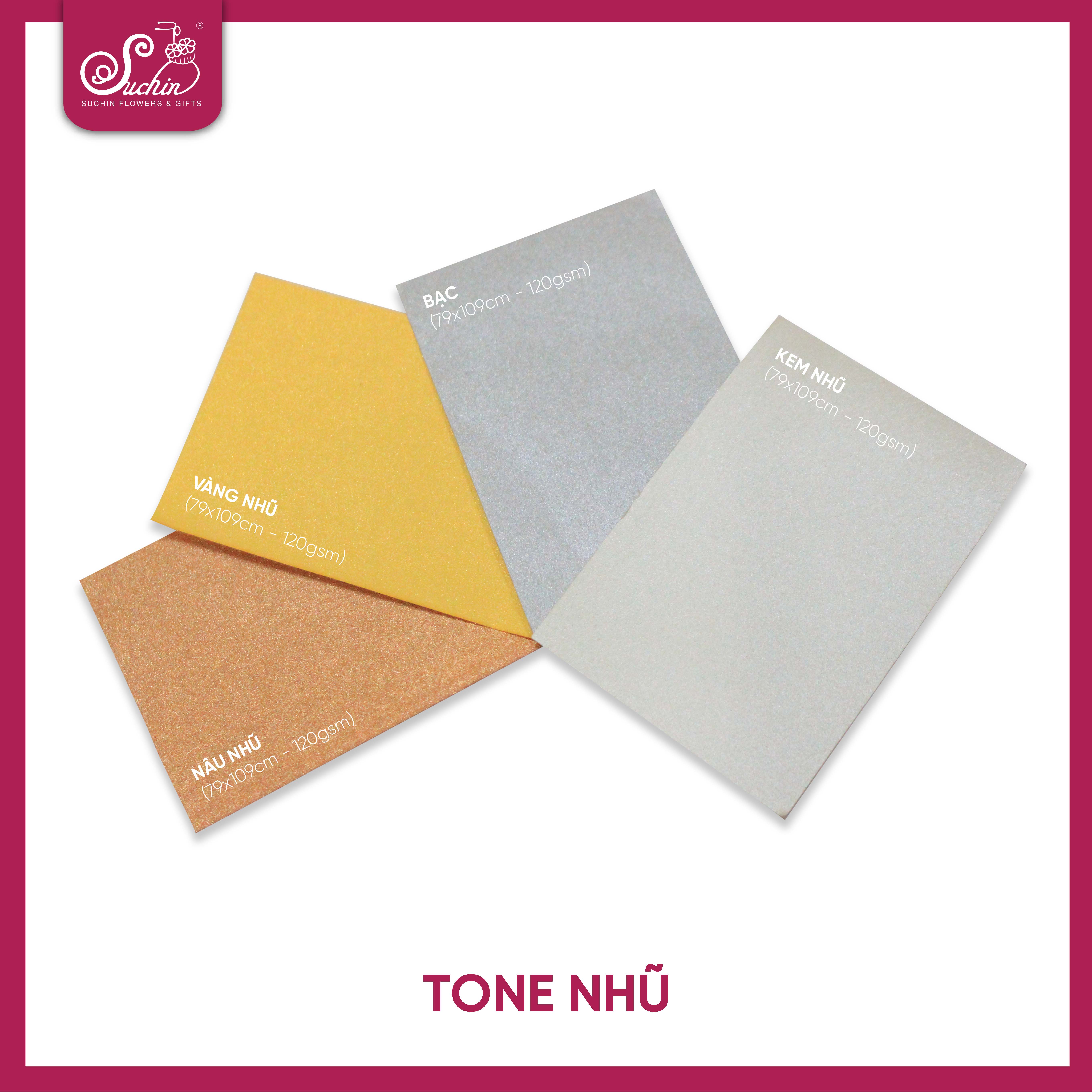 Giấy mỹ thuật ánh nhũ cao cấp