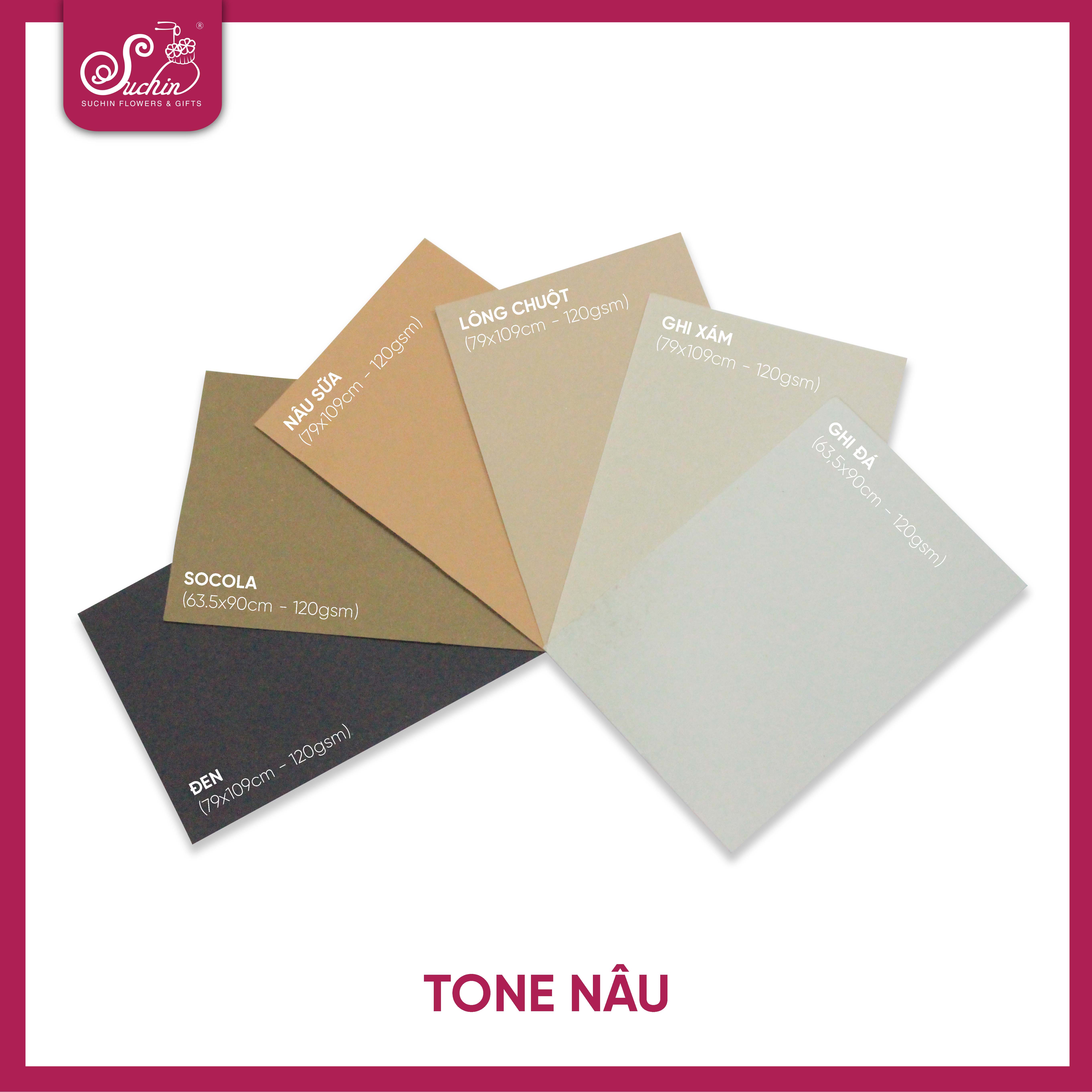 Giấy mỹ thuật tone nâu