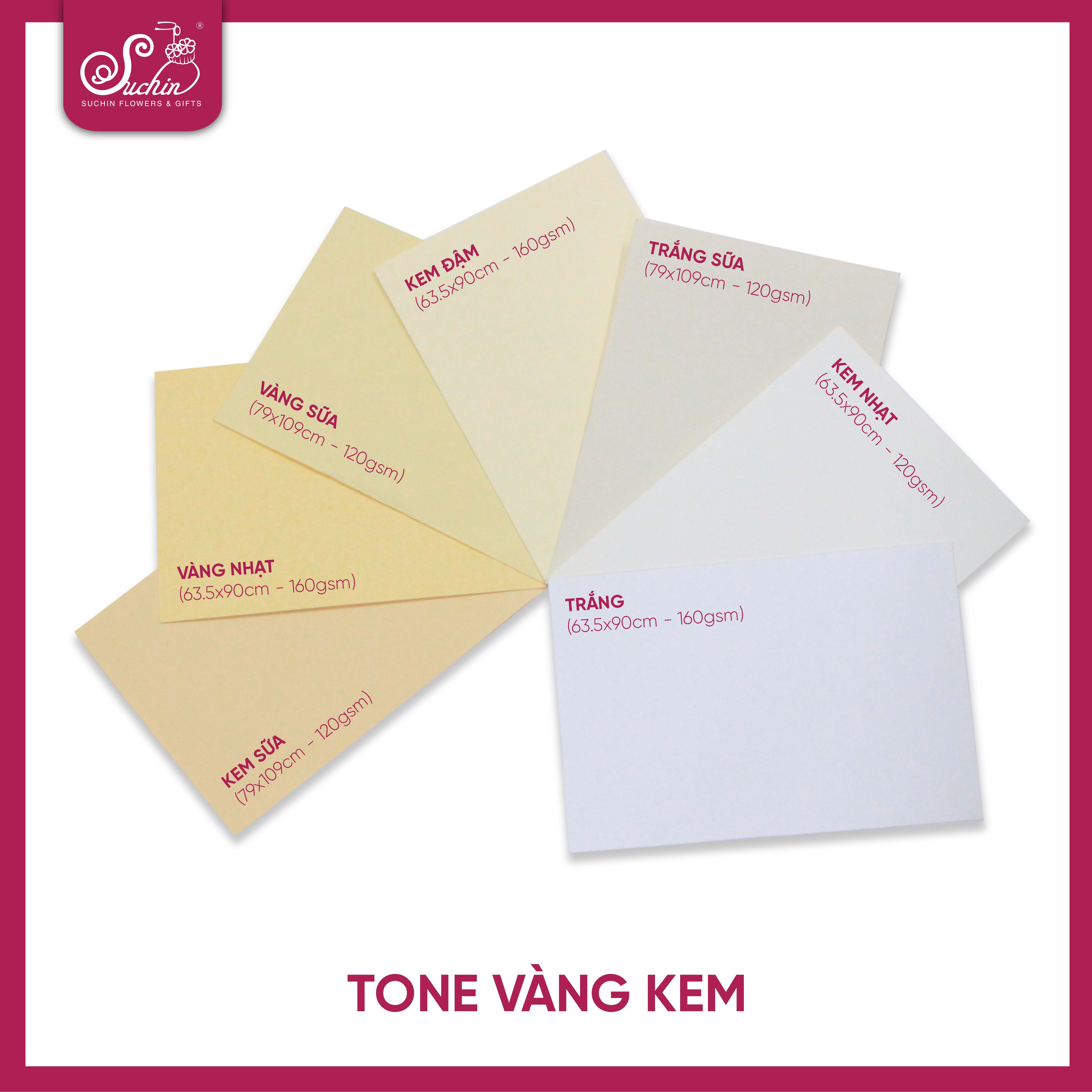 Giấy mỹ thuật tone kem