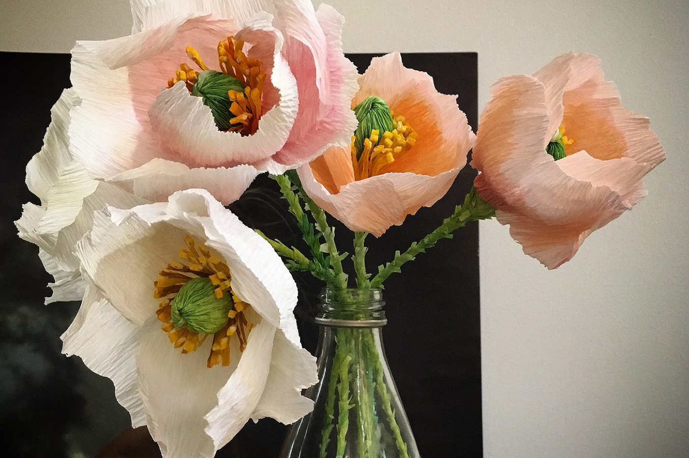 CÁCH LÀM HOA POPPY BẰNG GIẤY NHÚN