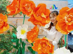 VƯỜN HOA THU RỰC RỠ TẠI TTTM SAVICO MEGAMALL LONG BIÊN