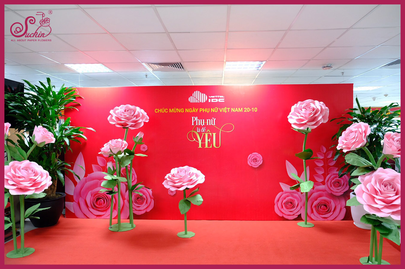 CỤM HOA GIẤY KHỔNG LỒ – SỰ LỰA CHỌN HÀNG ĐẦU CHO SỰ KIỆN