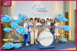 HOA GIẤY SUCHIN x MACON BEAUTY & SPA - TRANG TRÍ SÂN KHẤU SỰ KIỆN MỪNG KHAI TRƯƠNG