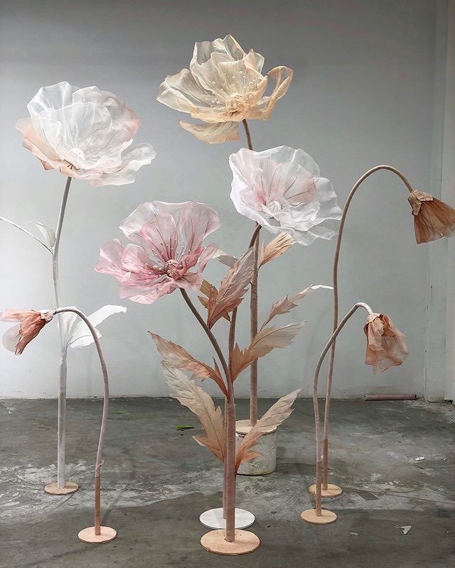 Tổng hợp mẫu cây hoa khổng lồ trang trí sự kiện