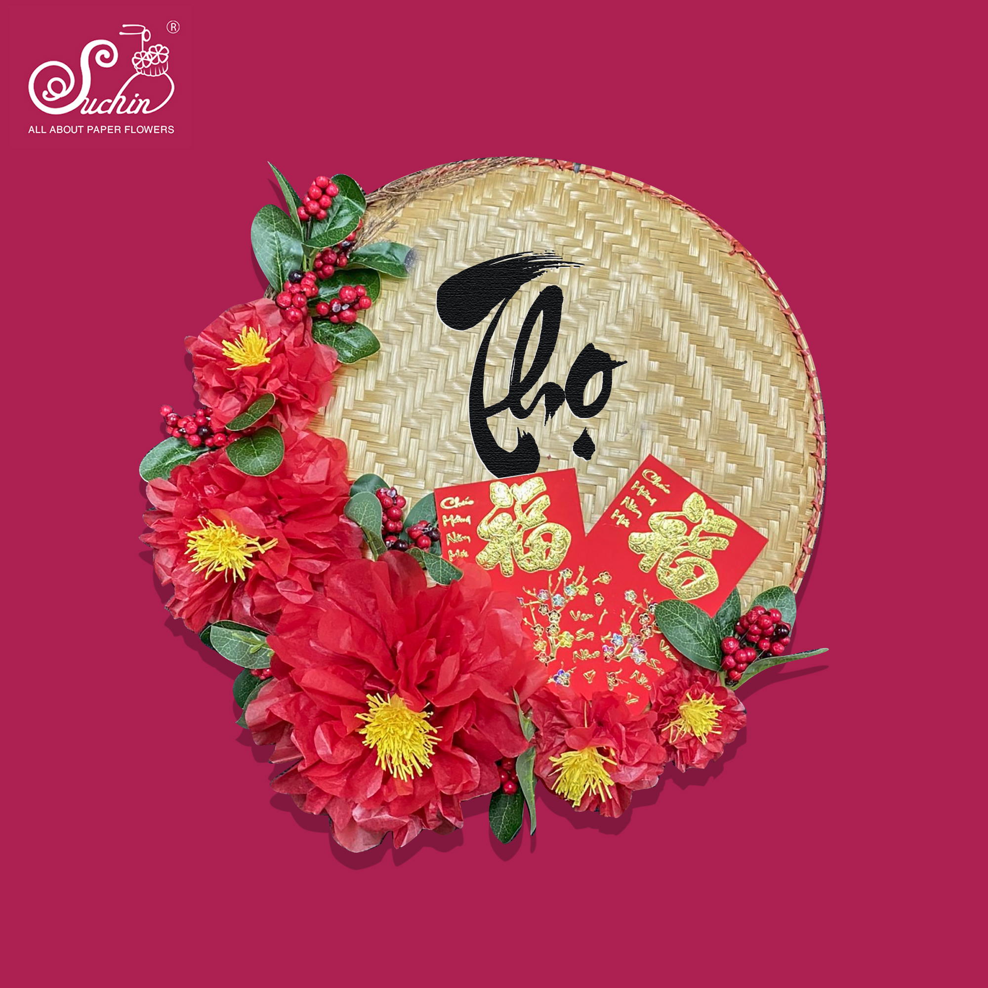 5+ tác phẩm giúp trang trí Tết cổ truyền