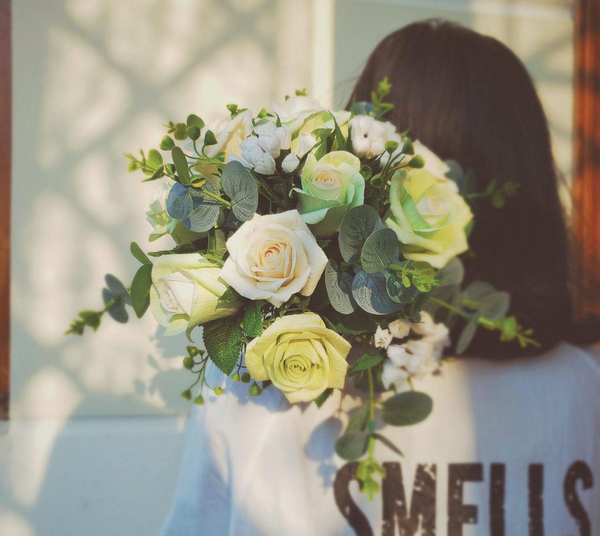 Hoa tay cầm cô dâu, thiết kế theo yêu cầu