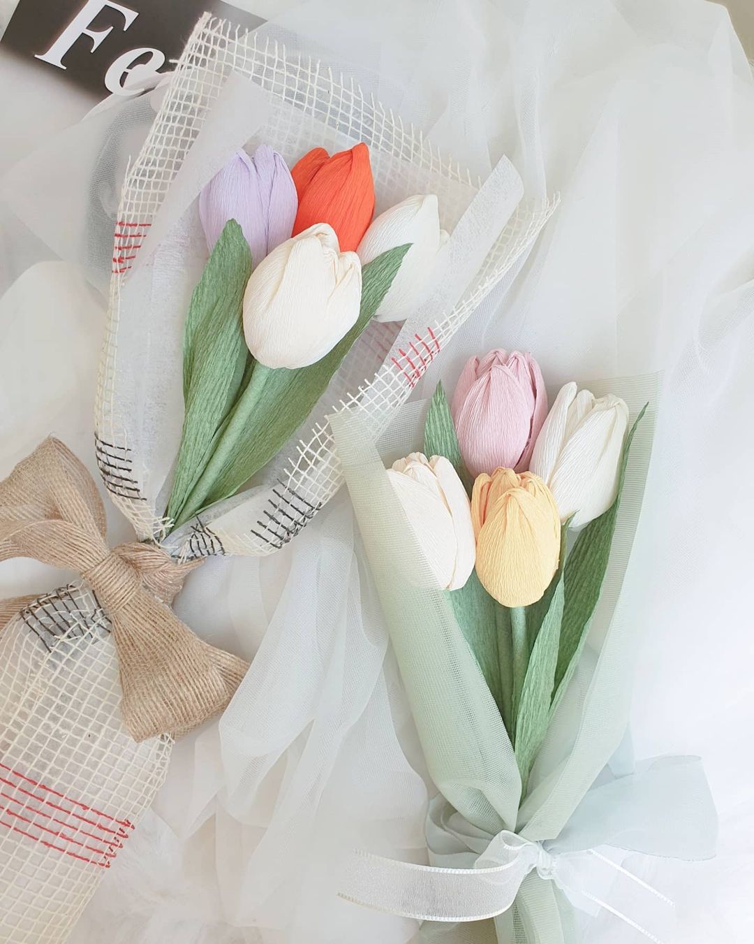 Bó hoa Tulip đầy sắc màu và ý nghĩa sâu sắc trong từng sắc màu ấy