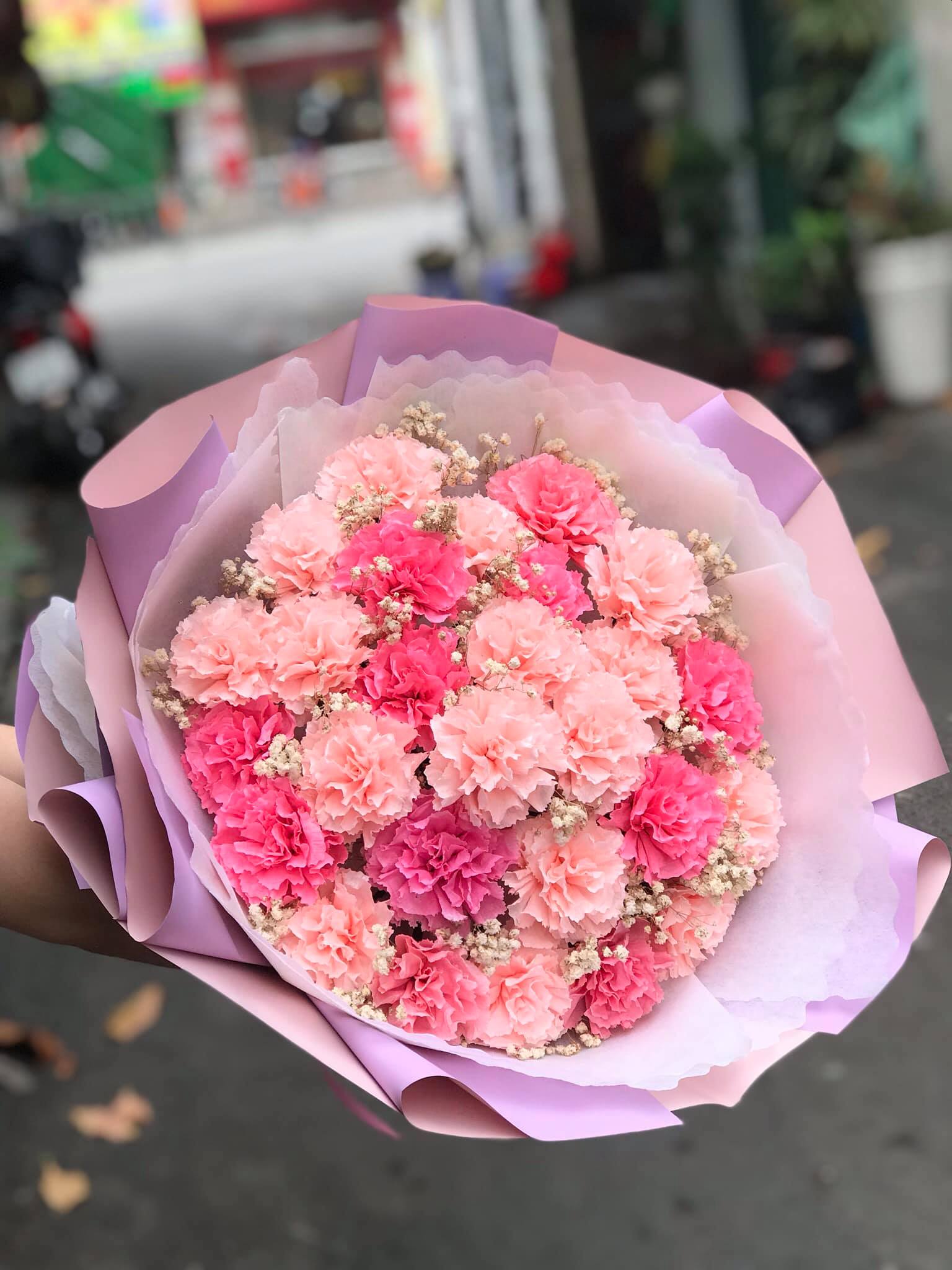 Bó hoa cẩm chướng – sắc đẹp của sự dịu dàng với đủ ý nghĩa đặc biệt 