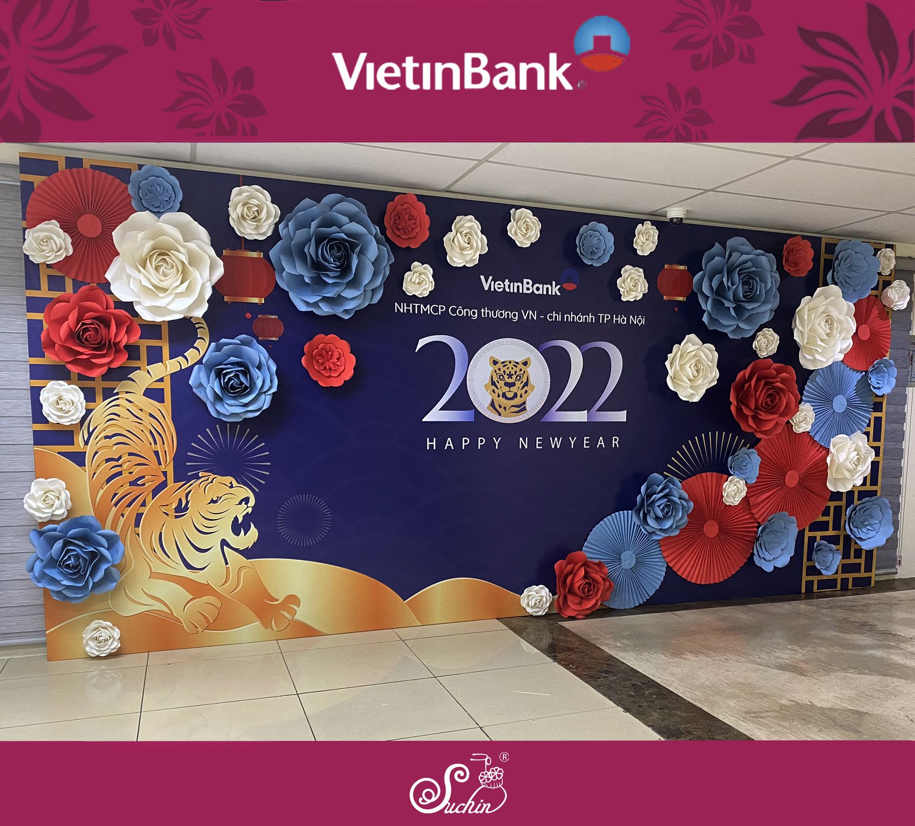 VIETINBANK – BACKDROP TRANG TRÍ SỰ KIỆN