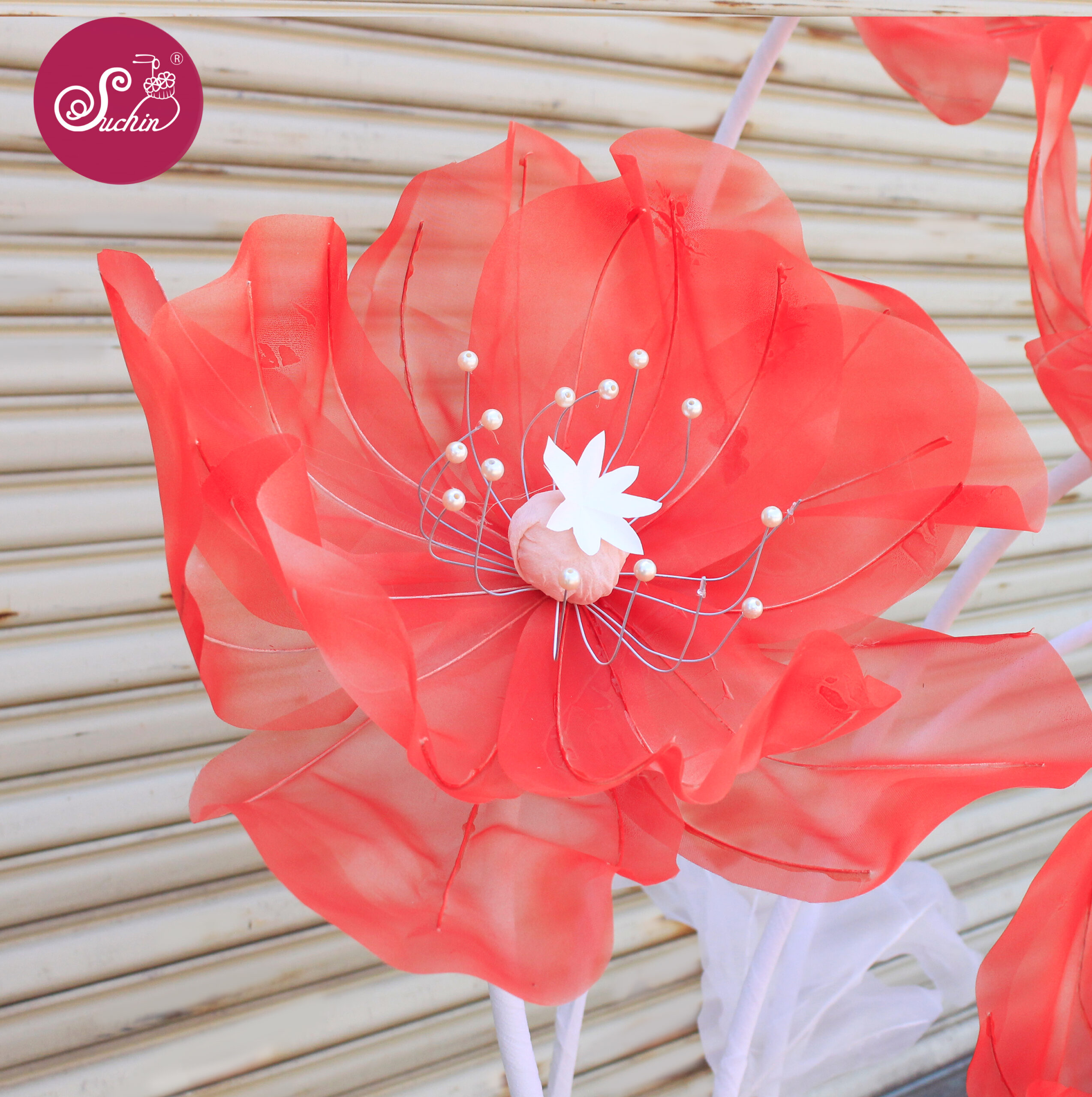 HOA VOAN ĐỎ KHỔNG LỒ