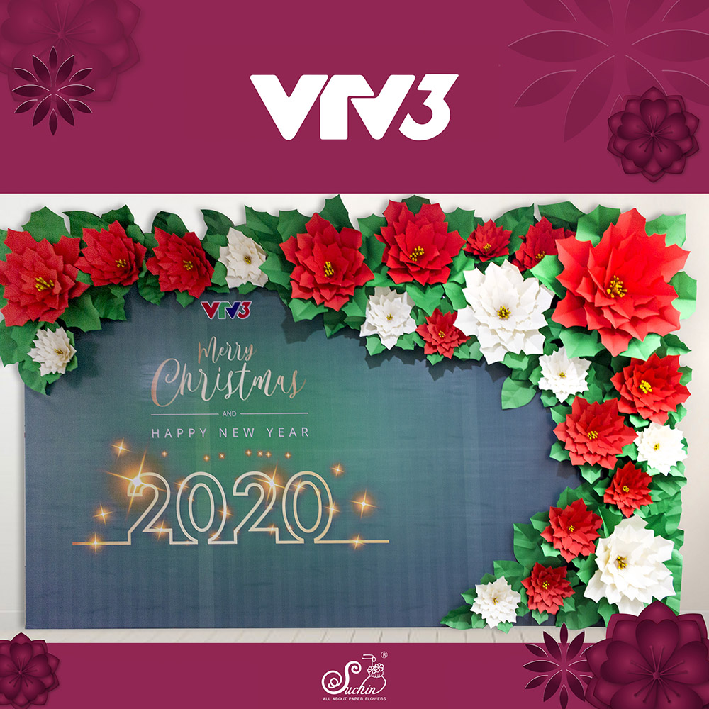 Thiết kế, thi công backdrop Giáng Sinh chuyên nghiệp, giá hợp lý