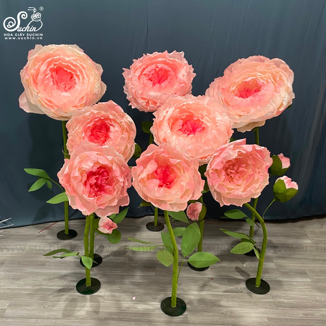 [UPDATE] Sản phẩm hoa mẫu đơn mới – Hoa giấy Suchin