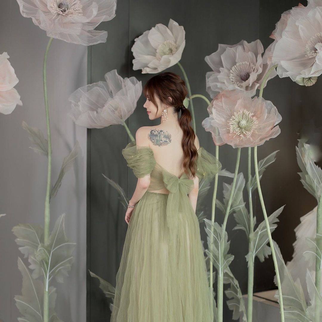 Trang trí hoa voan khổng lồ – Nghệ thuật decor đỉnh cao