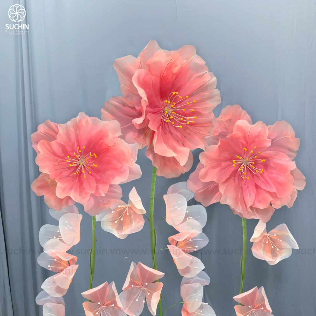 HOA VOAN KHỔNG LỒ TRANG TRÍ