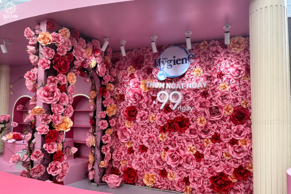 backdrop hoa khổng lồ