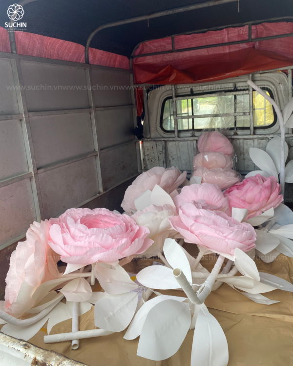 hoa mẫu đơn khổng lồ