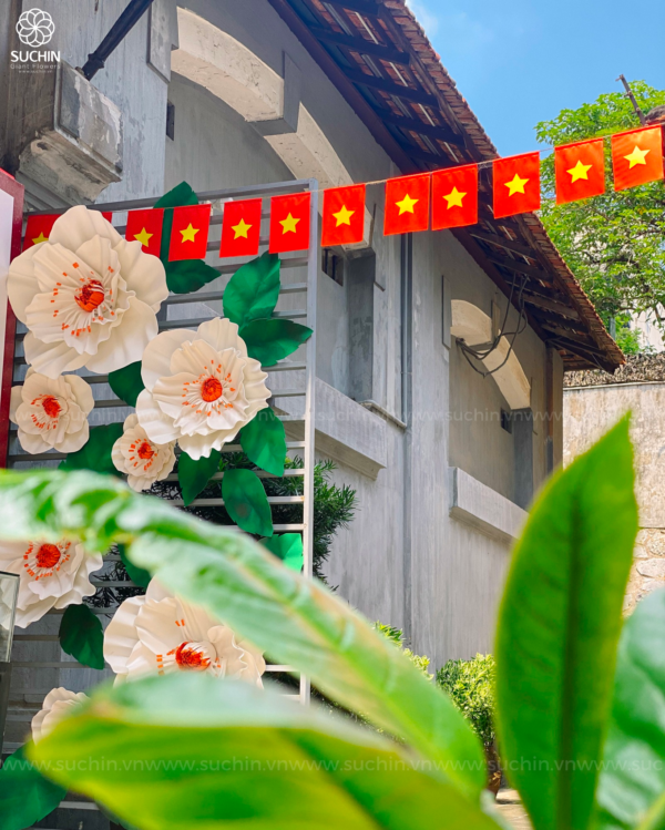 hoa mút xốp trang trí
