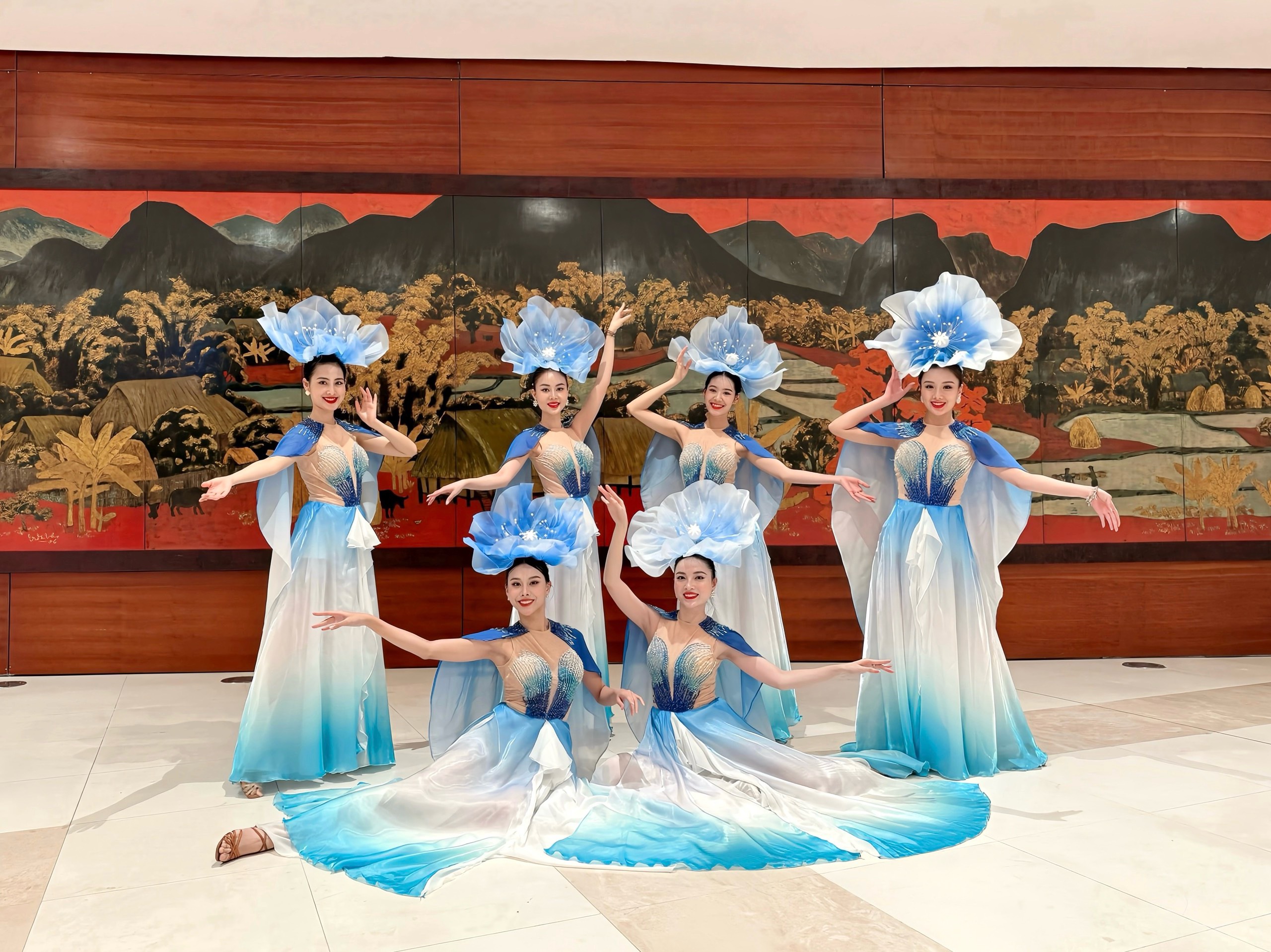 Hoa vải voan khổng lồ – Bí quyết biến không gian đẹp như trong cổ tích