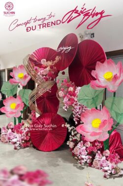 hoa khổng lồ đu trend "Bắc Bling"