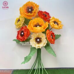 hoa khổng lồ giấy nhún