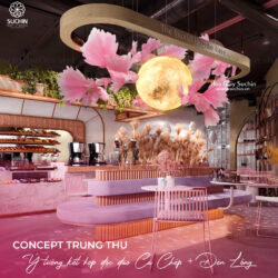 ý tưởng trang trí Trung Thu