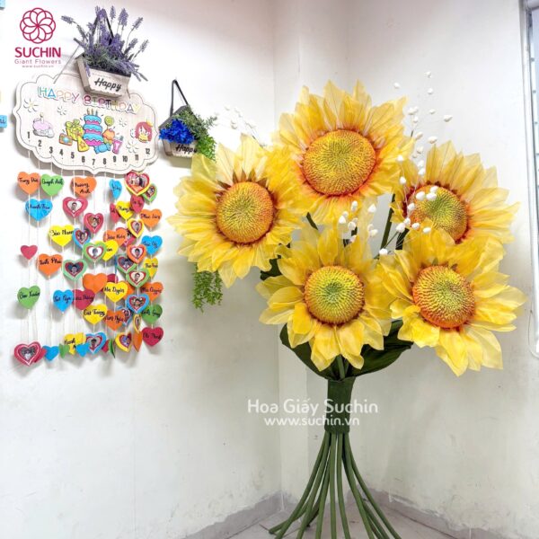 Bó hoa hướng dương khổng lồ