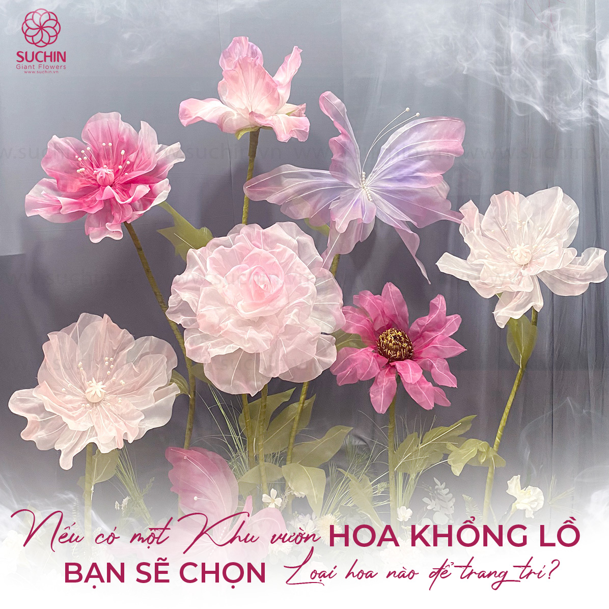 KHÁM PHÁ KHU VƯỜN HOA KHỔNG LỒ – KHÔNG GIAN NGHỆ THUẬT ĐỘC ĐÁO ĐẾN TỪ SUCHIN