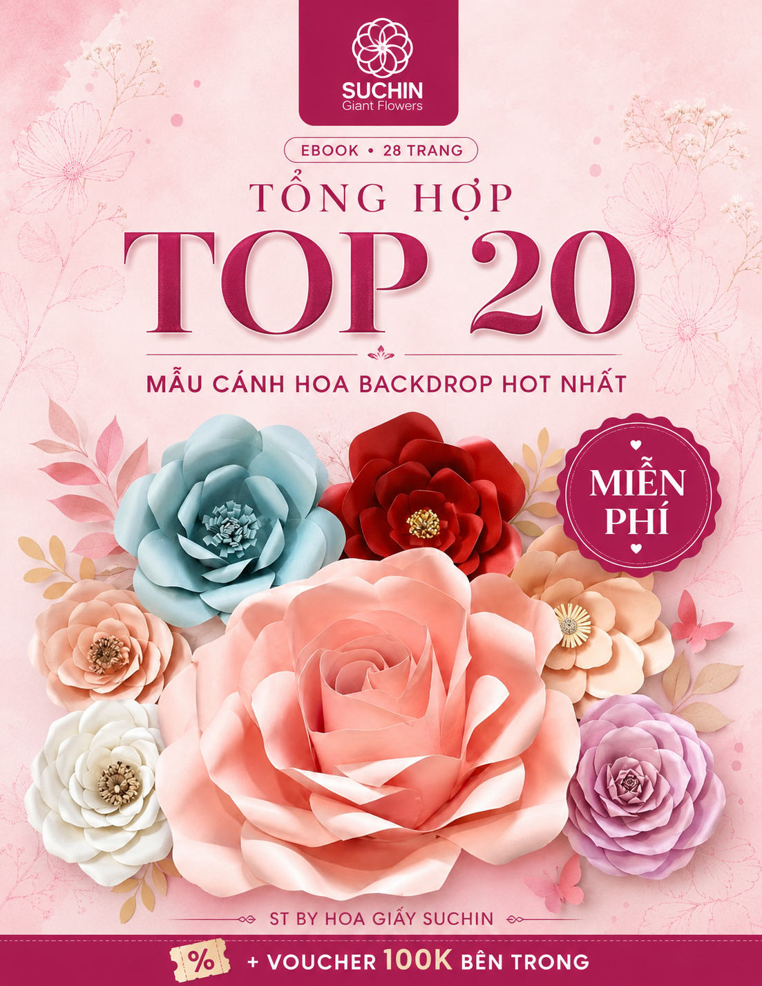 Ebook Top 20 Mau Canh Hoa Backdrop Suchin