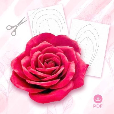 MẪU HOA HỒNG – XỐP EVA